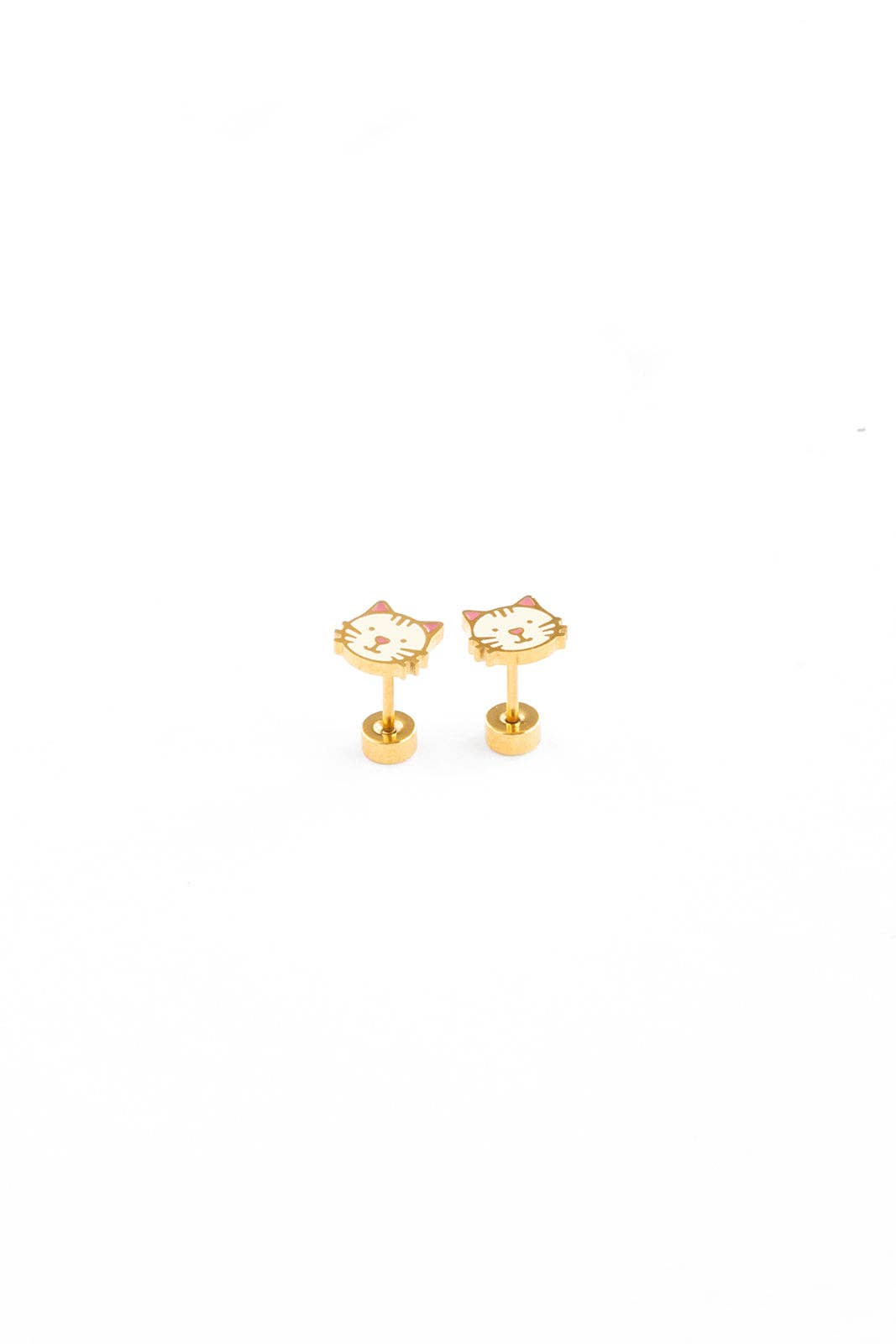 Cat Stud Earrings