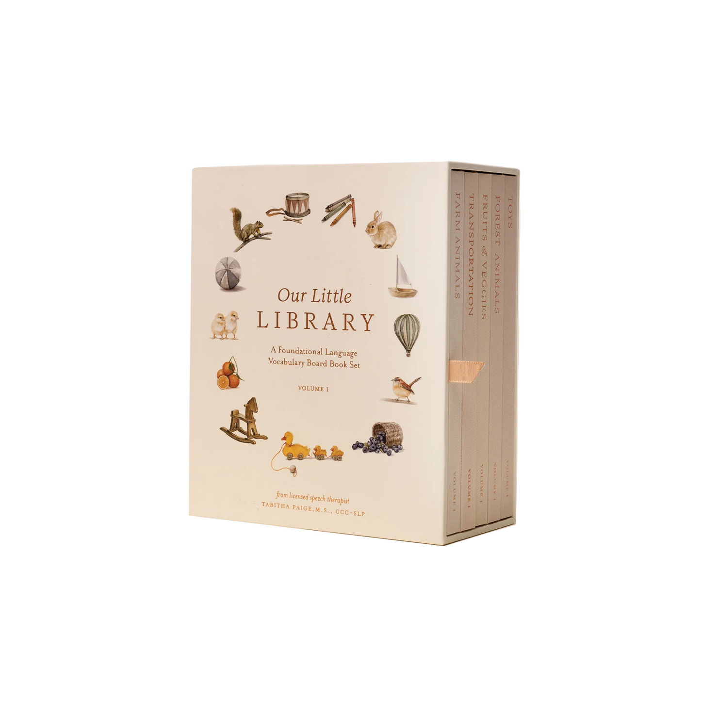 Our Little Library Vol. 1: 5 Board Book Box Set