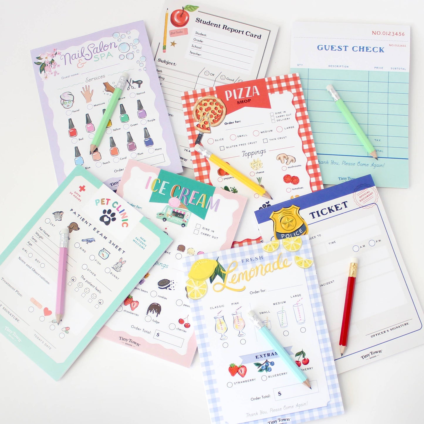 Inklings Tiny Town™ Play Notepad - Lemonade Stand