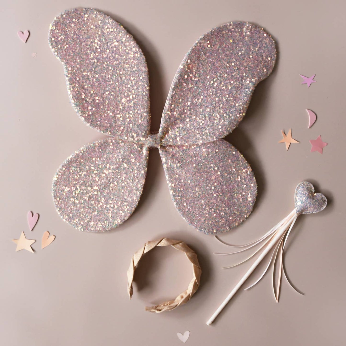 Sequin Heart Wand