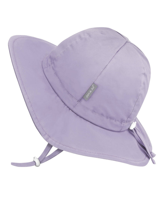 Dusty Purple Cotton Floppy Sun Hat