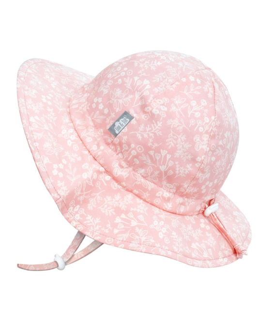 Pink Prairie Cotton Floppy Sun Hat