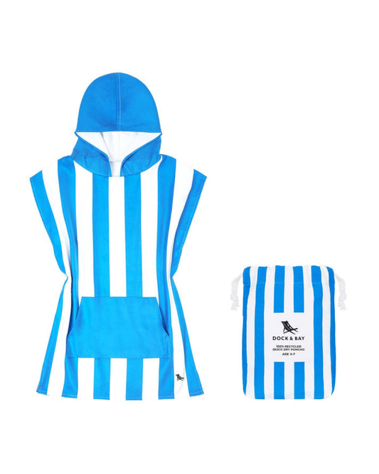 Bondi Blue Kids Ponchos