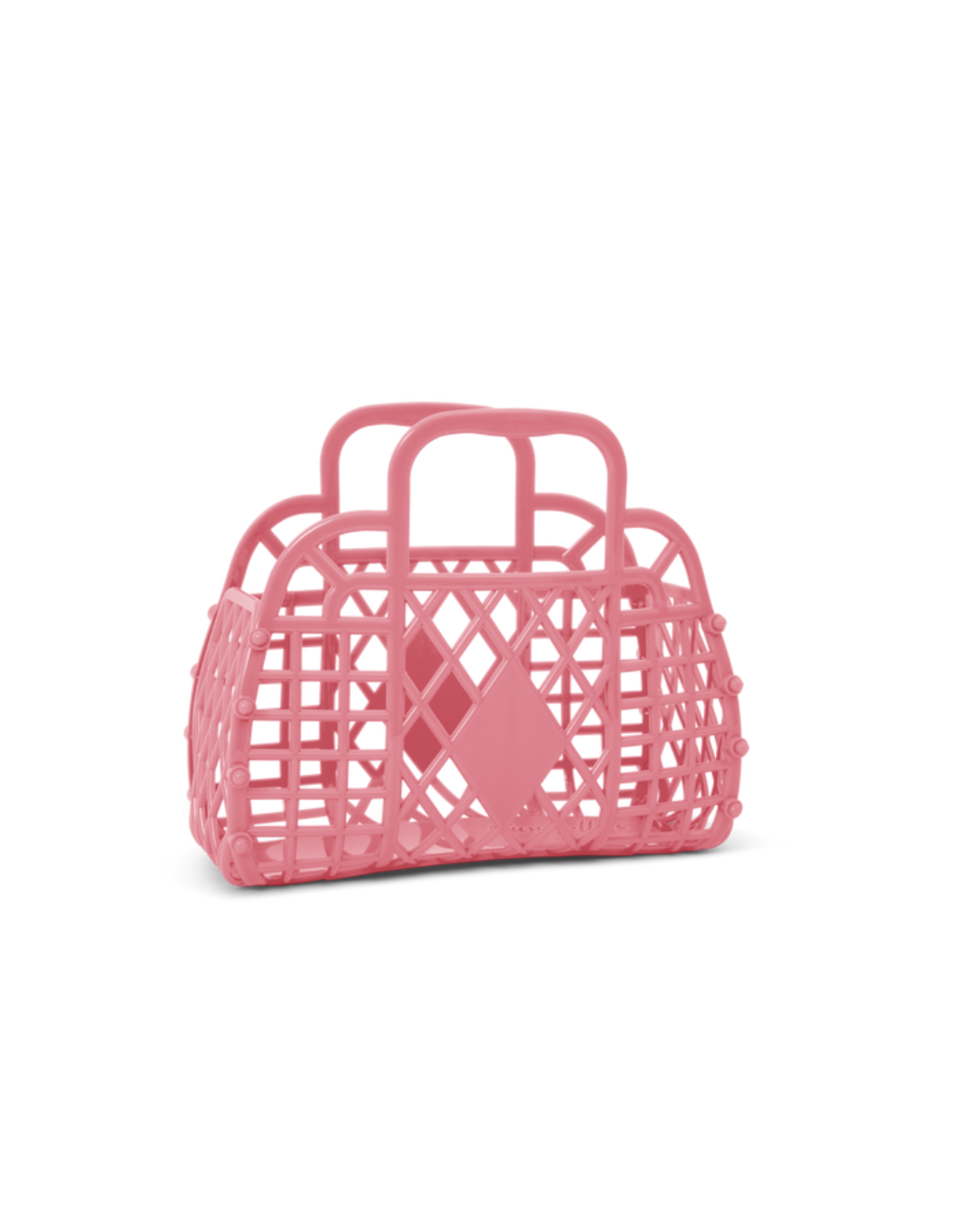 Blush Pink Retro Basket Jelly Bag - Mini