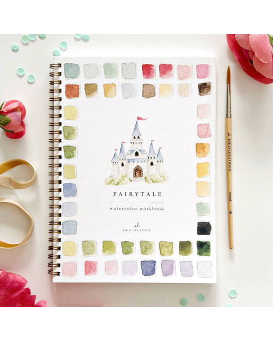 Fairytale Watercolor Workbook