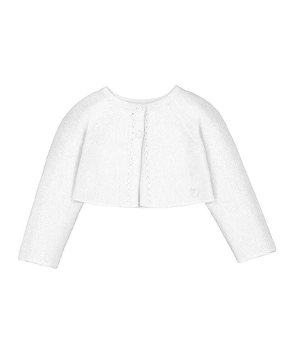 White Knit Cardigan