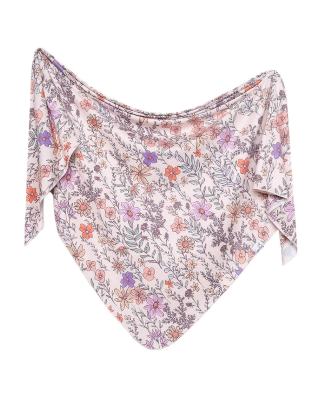 Copper Pearl Flora Swaddle Blanket