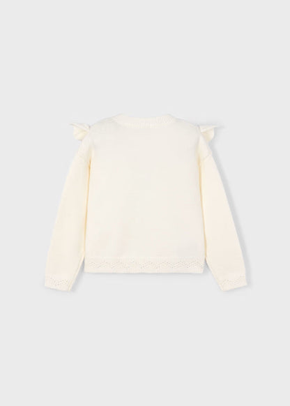 Open Knit Sweater Macchiato