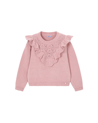 Open Knit Sweater Makeup