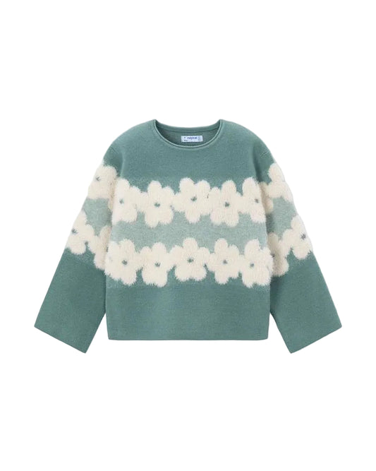 Jacquard Sweater - Bayleaf