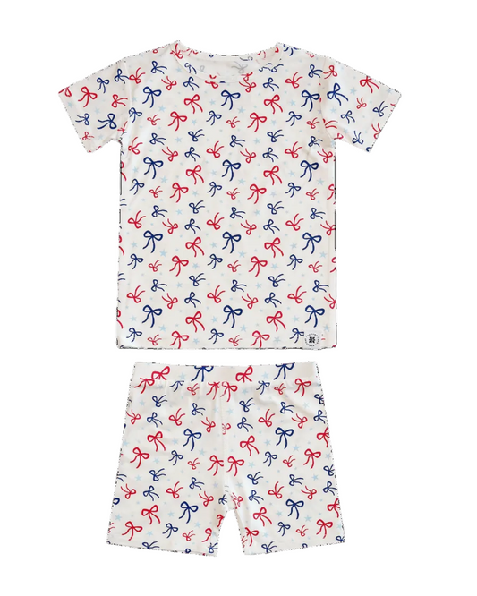 Summer Pajamas- God Bless Bows