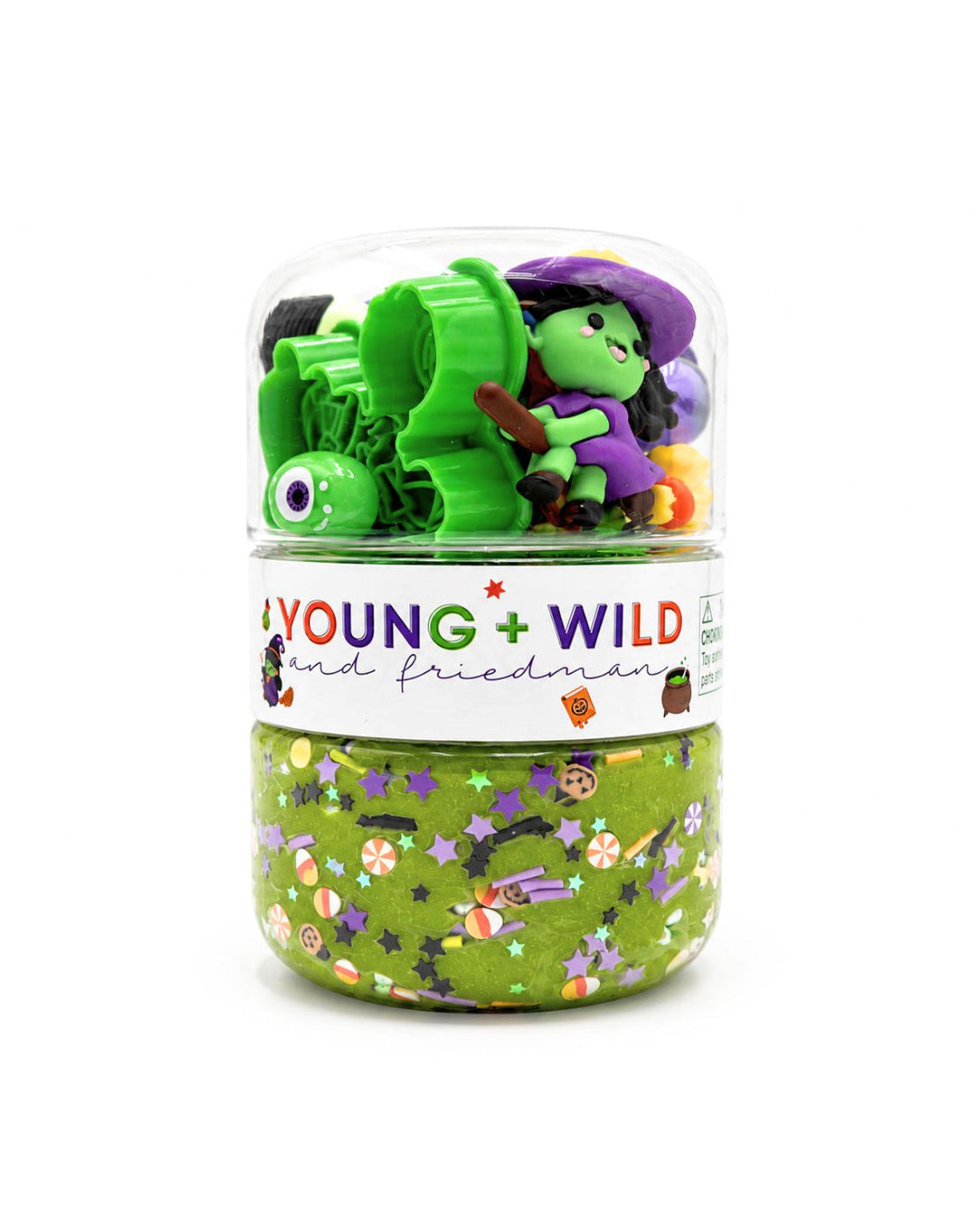 Grab & Go Dough Jar- Witch