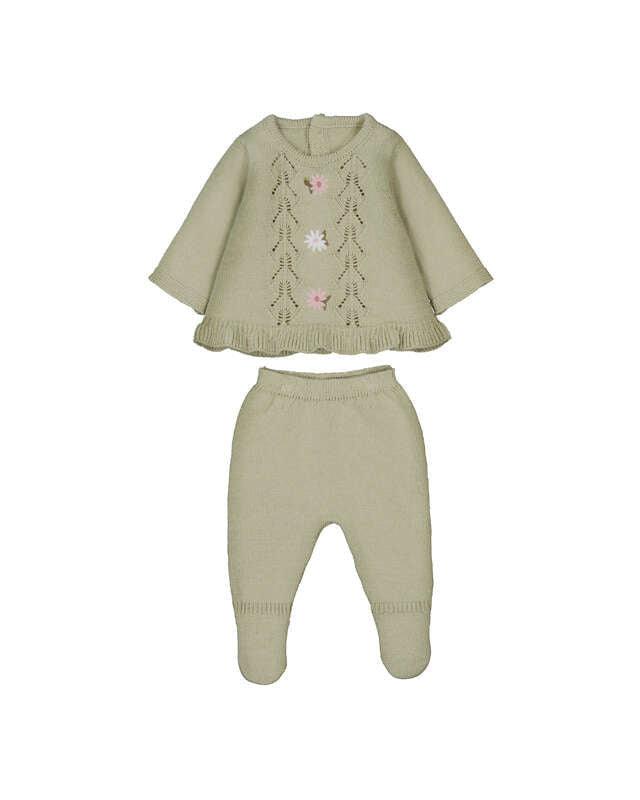 Knit Gaiter Set- Bayleaf