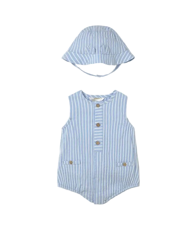 Romper with Hat Set