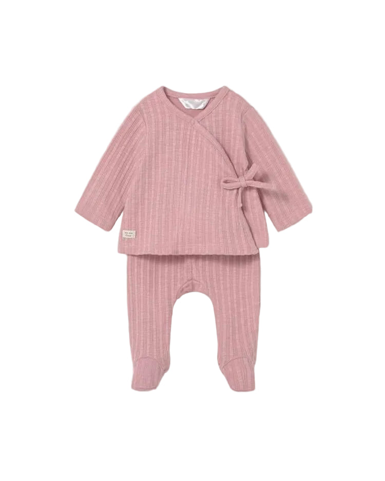 Pants and Bow T-Shirt Set