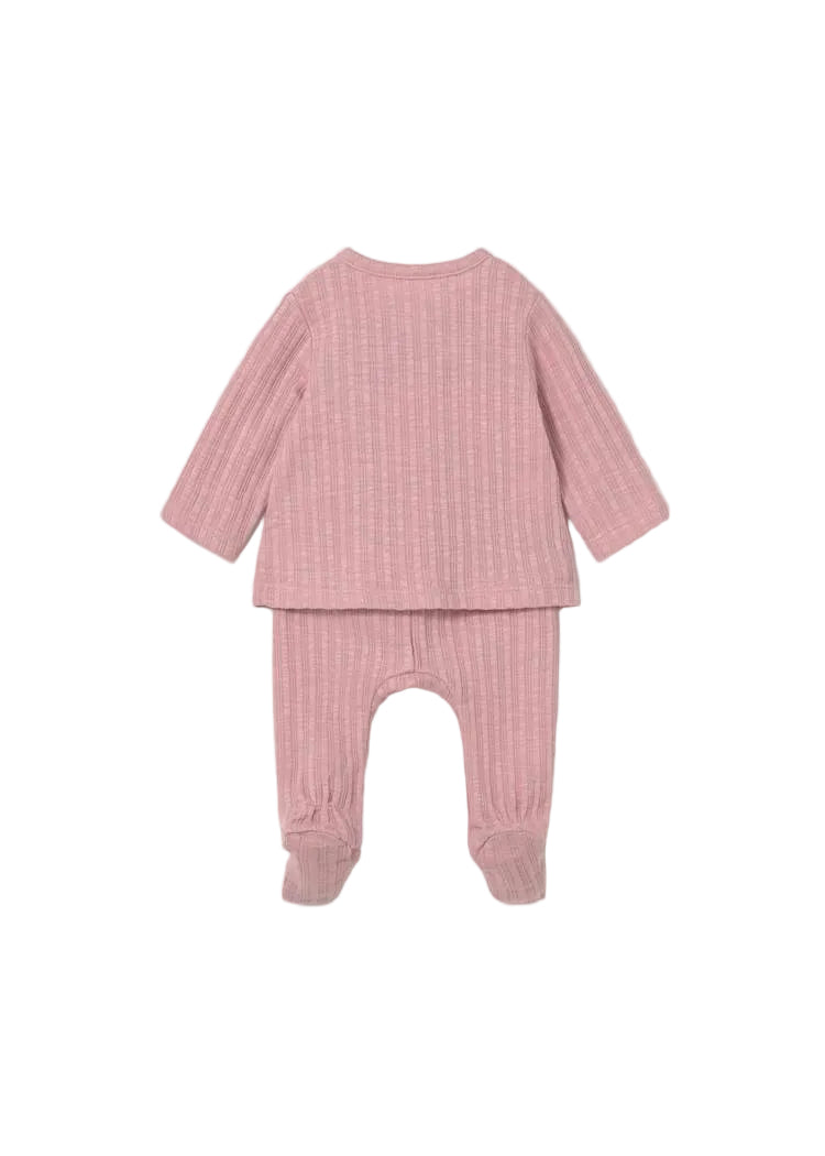 Pants and Bow T-Shirt Set