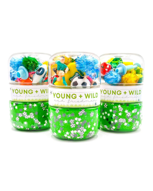 Grab & Go Dough Jar- Soccer