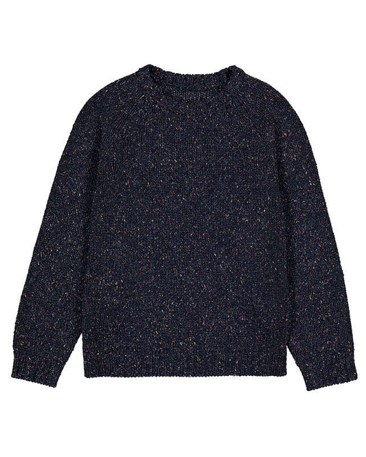 Speckled Sweater- Navy
