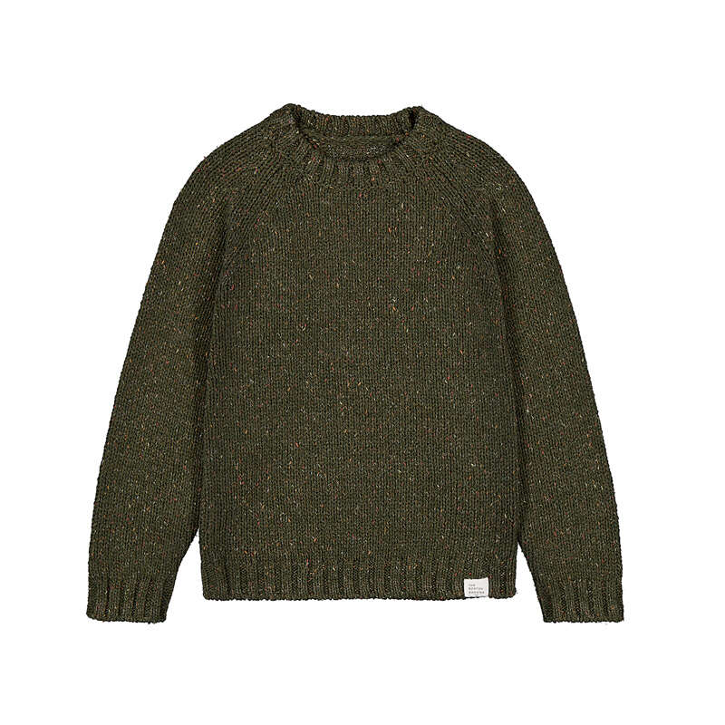 Speckled Sweater- Pine