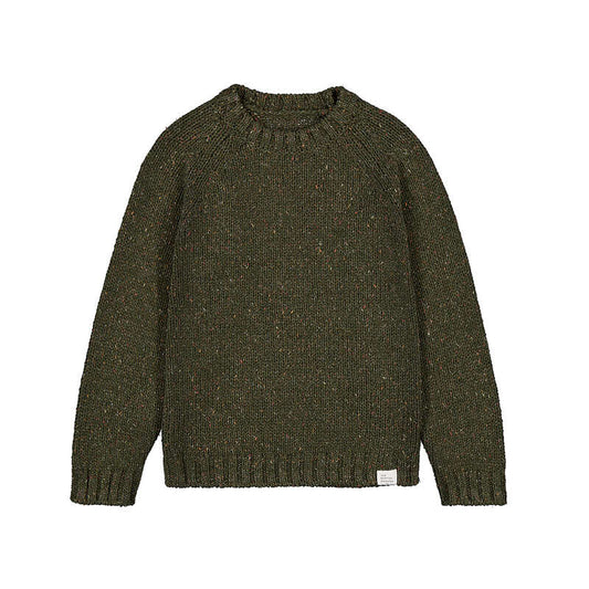 Speckled Sweater- Pine