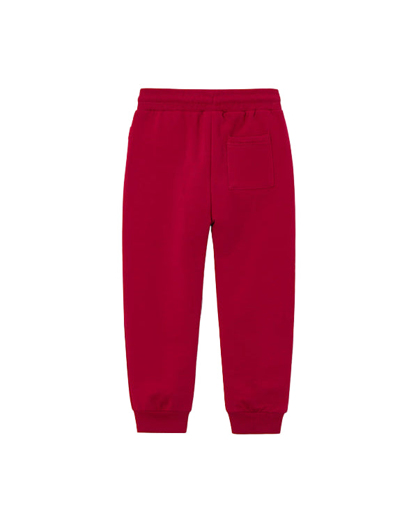 Basic Cuffed Jogger Red