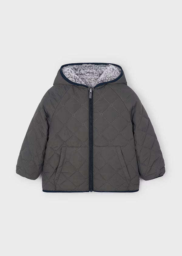 Reversible Sherpa Puffer Jacket