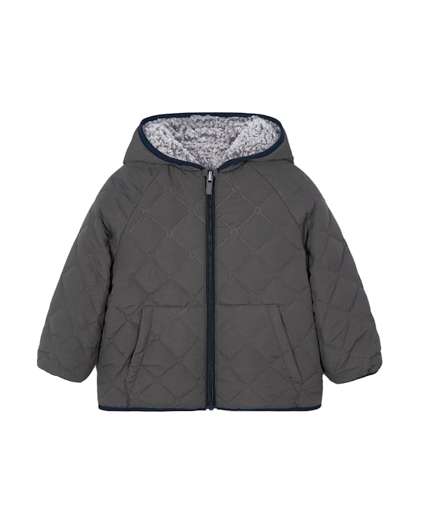Reversible Sherpa Puffer Jacket