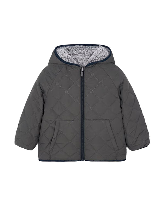 Reversible Sherpa Puffer Jacket