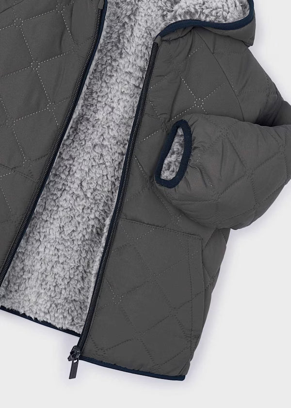 Reversible Sherpa Puffer Jacket