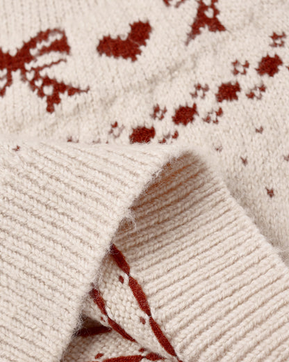 Bows Fair Isle Sweater