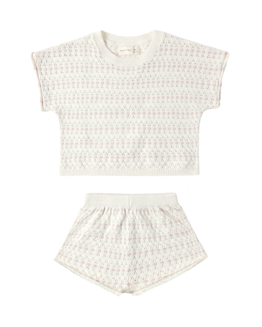 Ivory Relaxed Summer Knit Set
