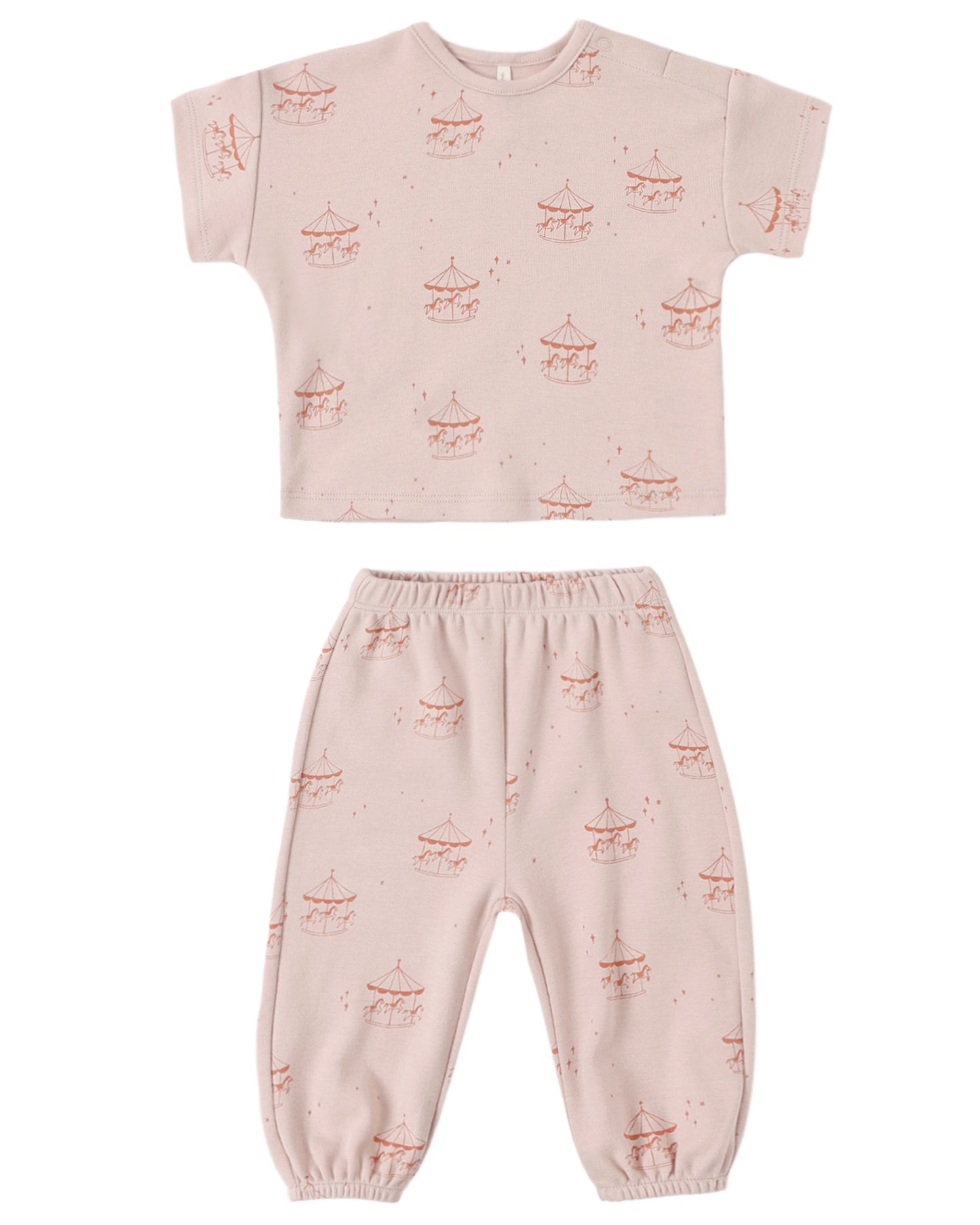 Carousel Jersey Tee + Pant Set