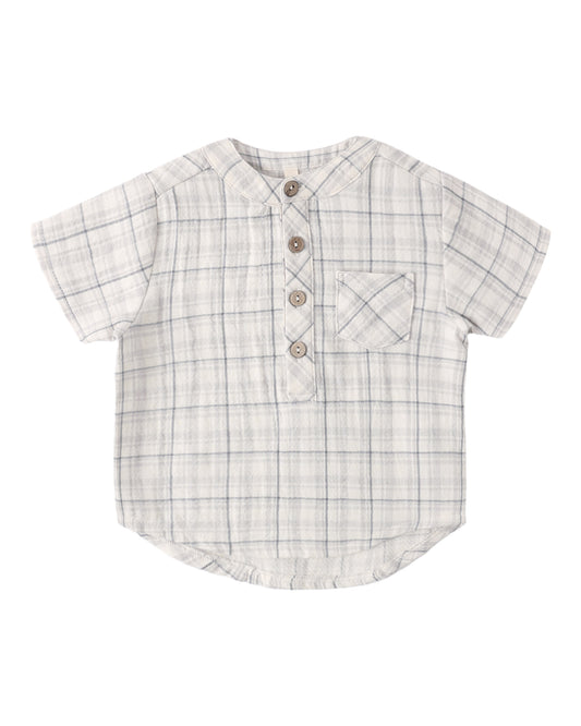 Blue Plaid Jaxson Shirt