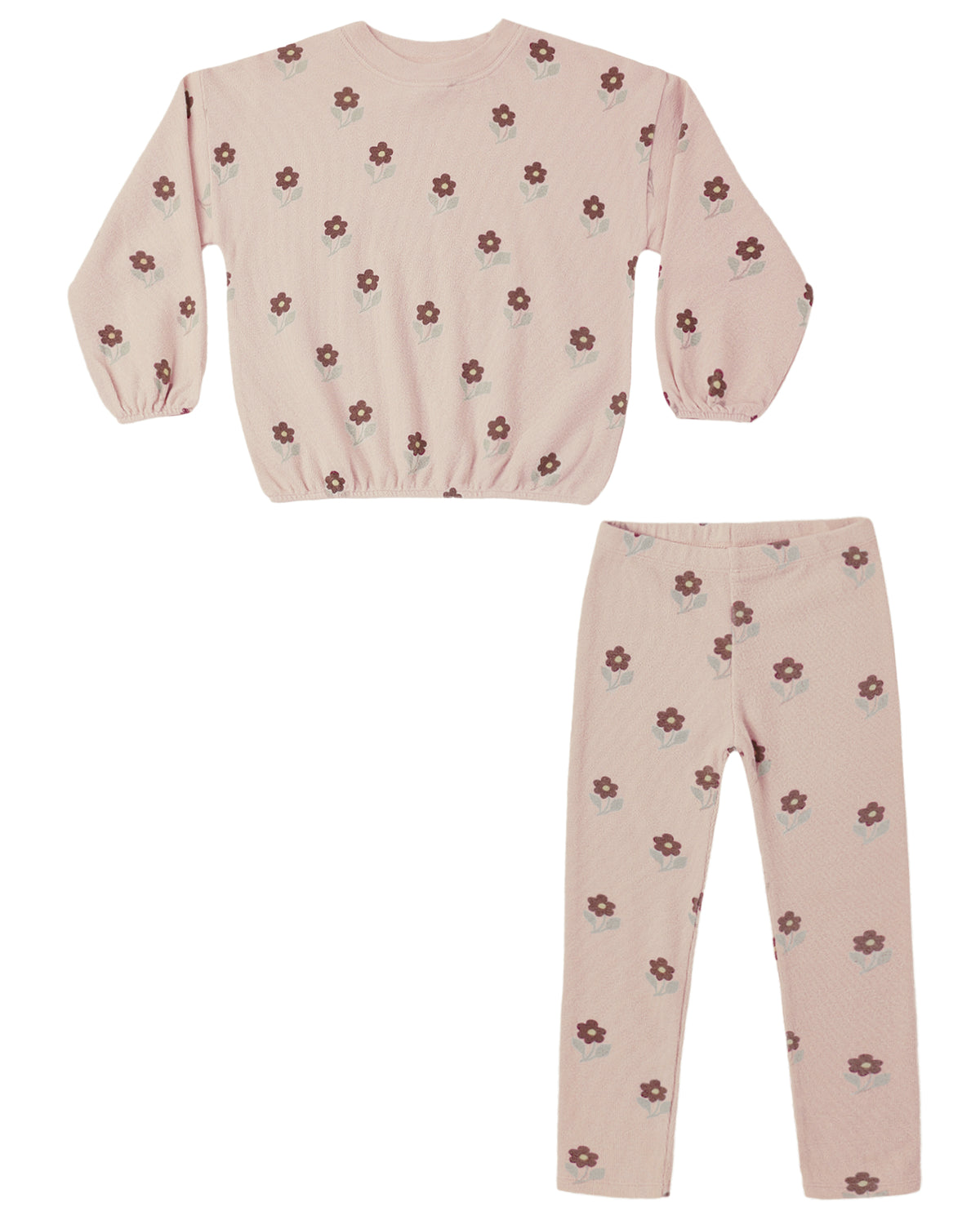 Petal Daisy Spongey Knit Set