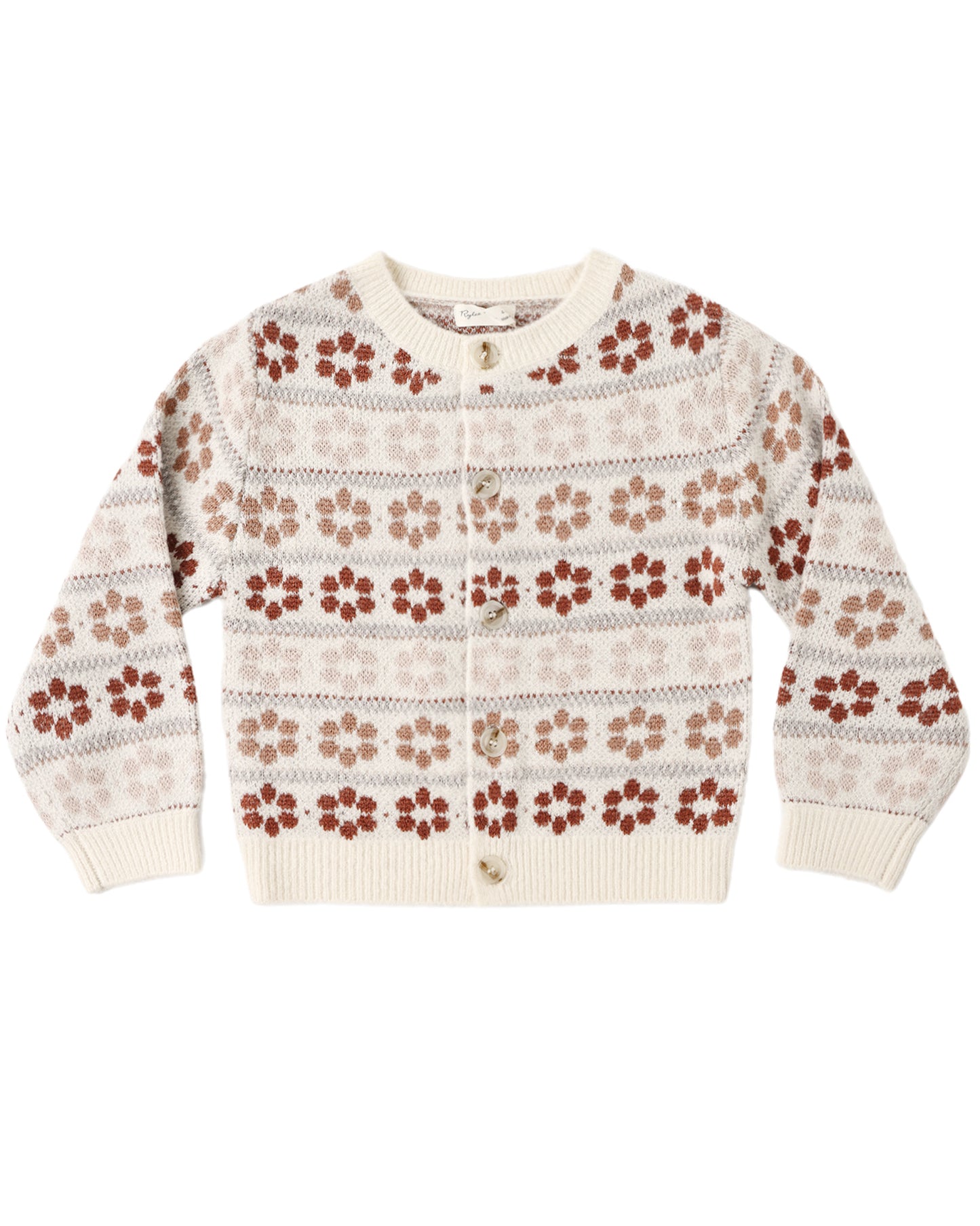 Flower Fair Isle Cheyenne Cardigan