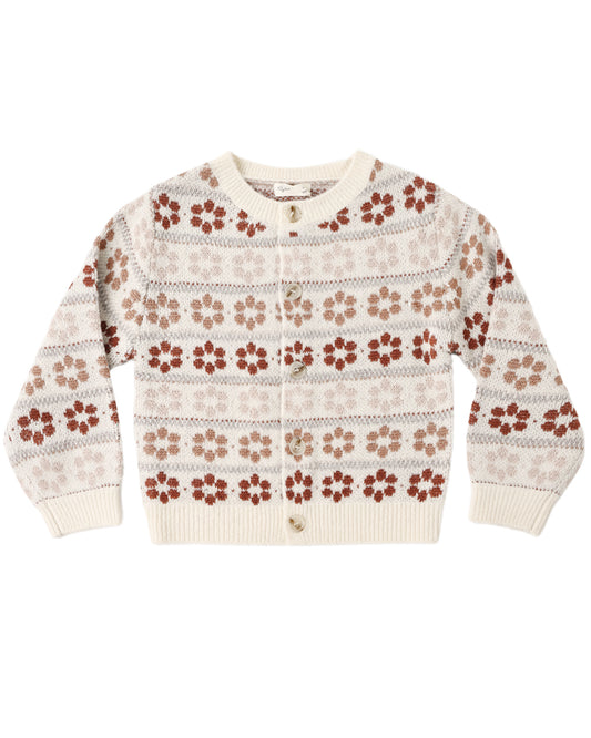 Flower Fair Isle Cheyenne Cardigan