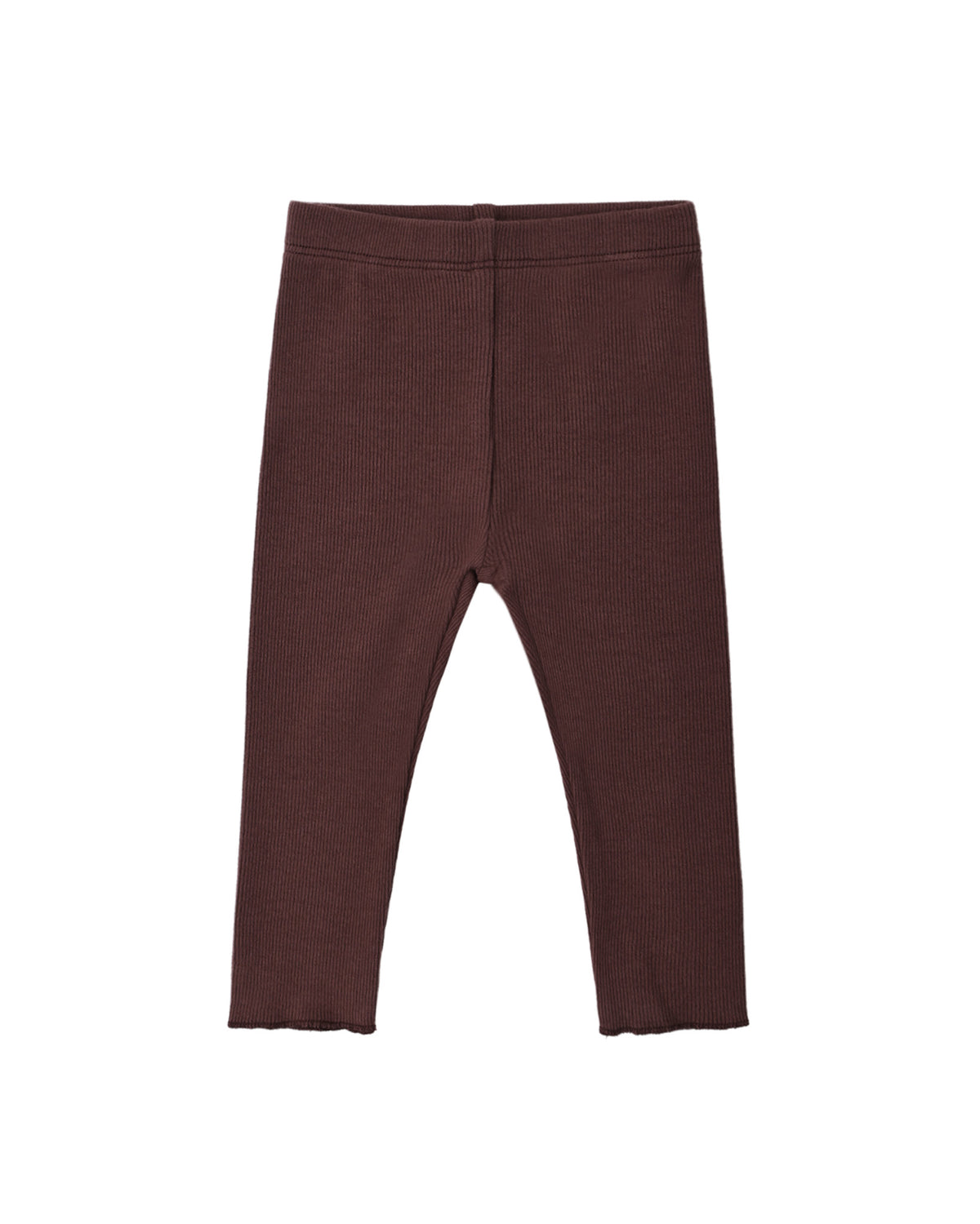 Black Cherry Ribbed Leggings