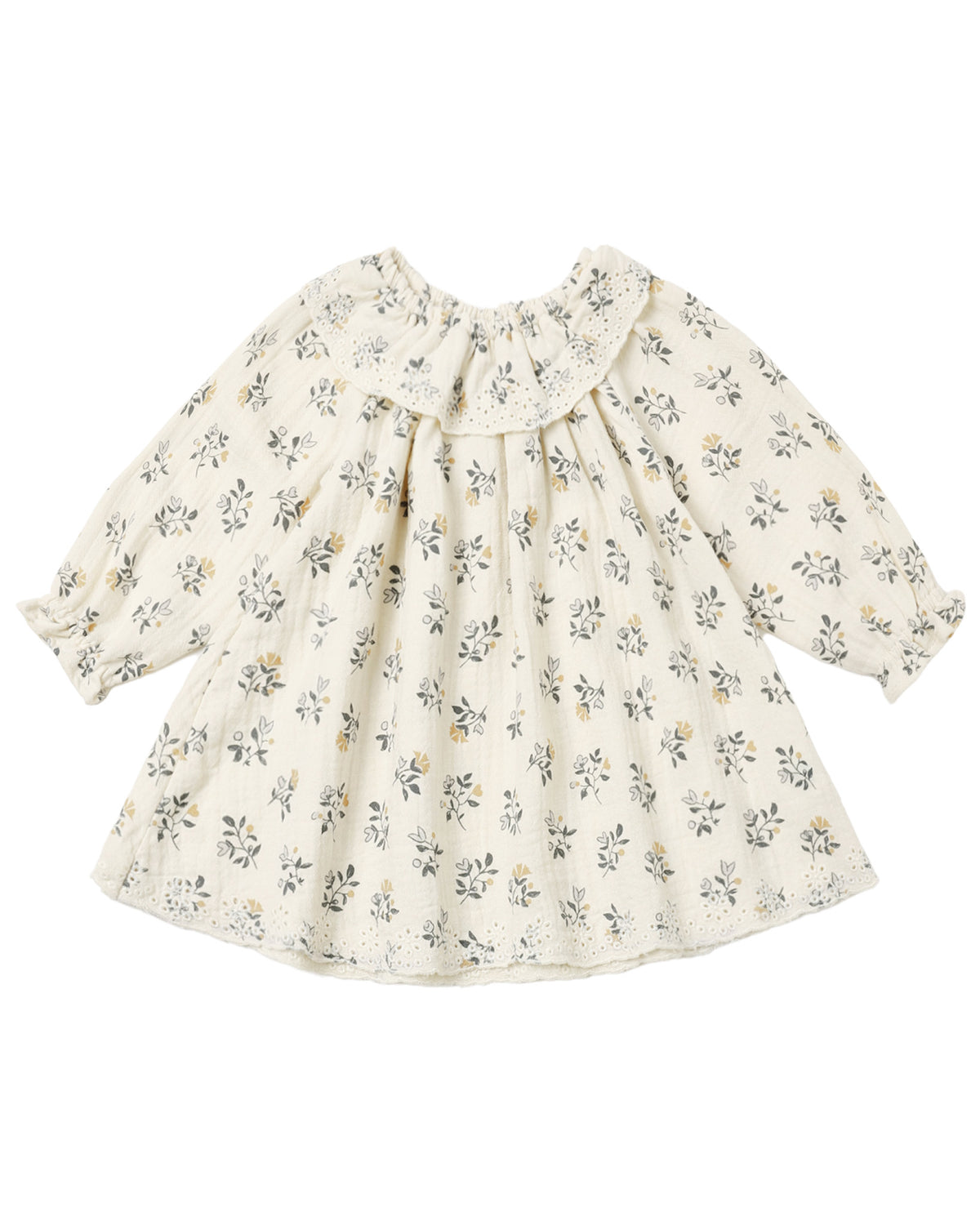 French Floral Long Sleeve Isla Dress
