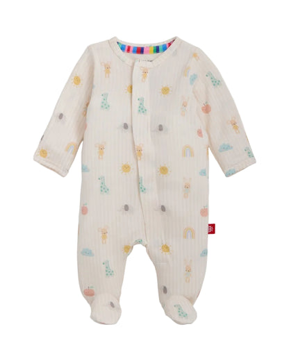Lullaby Sky Pink Magnetic Footie