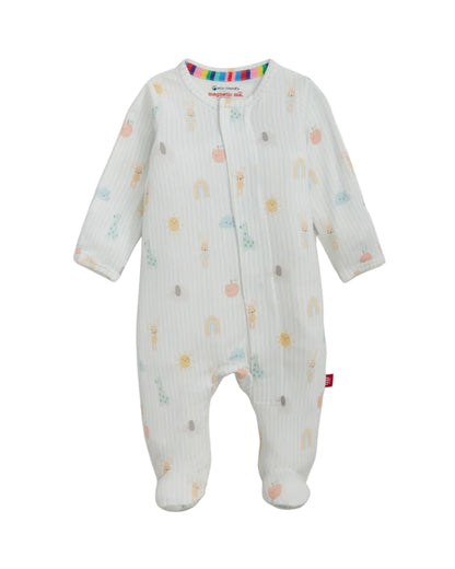 Lullaby Sky Blue Magnetic Footie