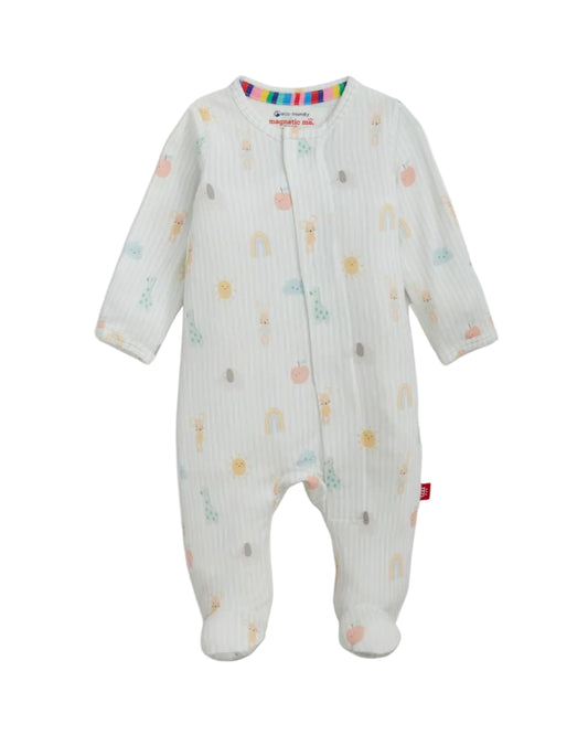 Lullaby Sky Blue Magnetic Footie