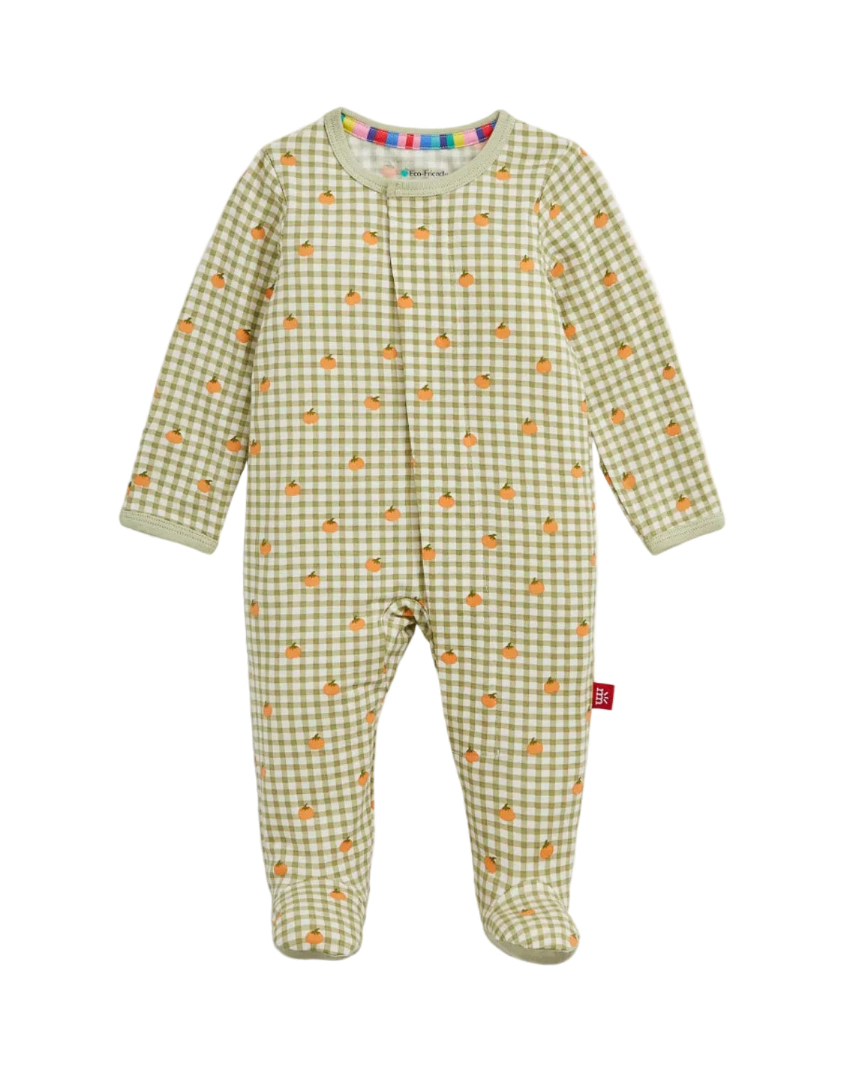 Pumpkin_plaid_footie_Pajamas_magnetic_Me