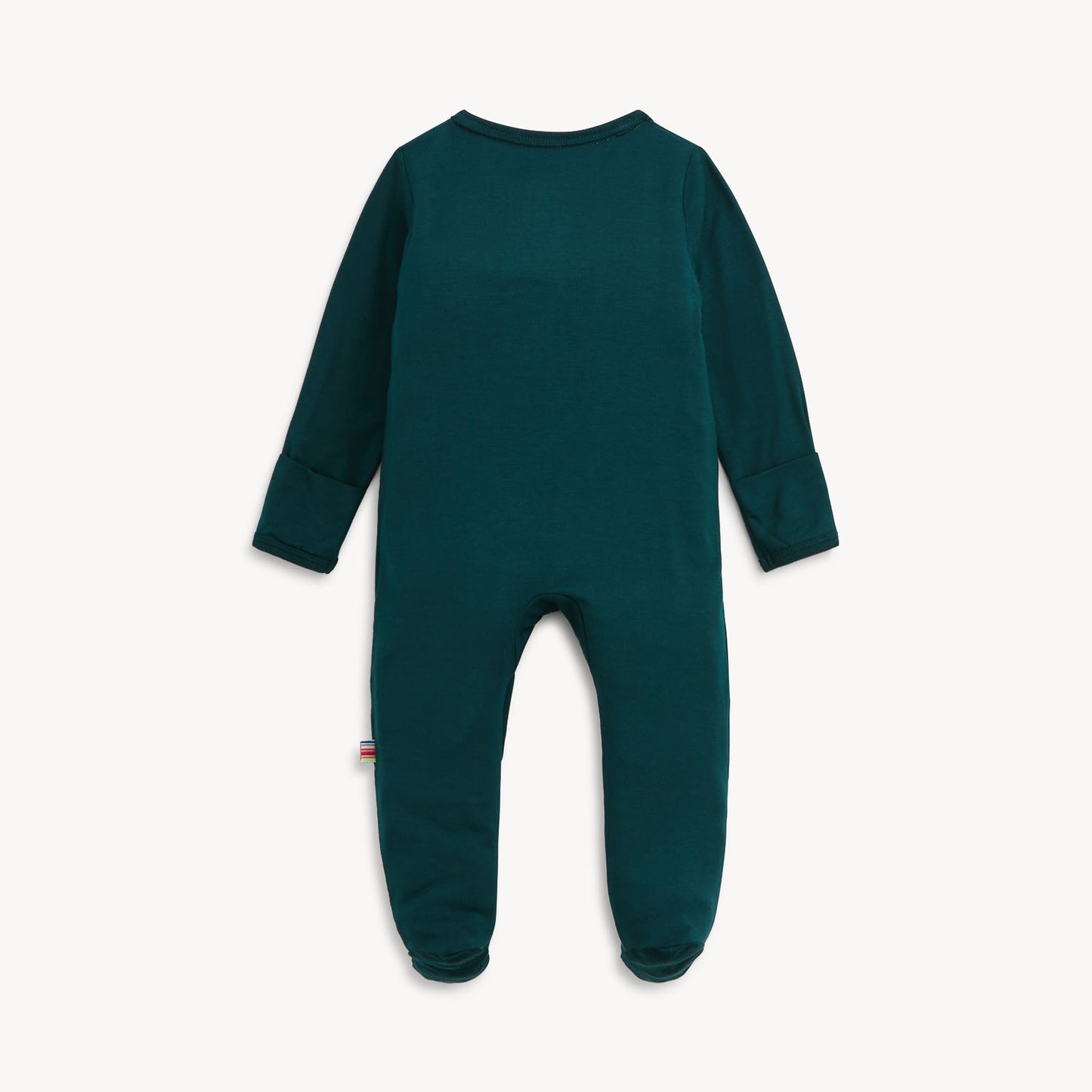 Green Solid Modal Footie