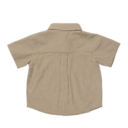 Cocoa Gingham Jack Shirt