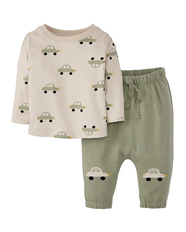 Long Sleeve T-Shirt & French Terry Pants