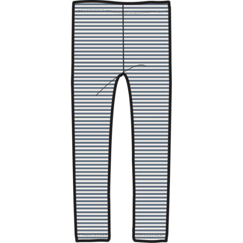 Stripped Leggings- Triumph