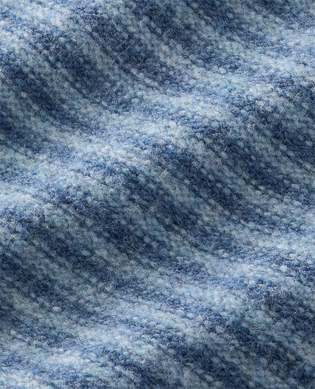 Striped Pullover Sweater- Blue