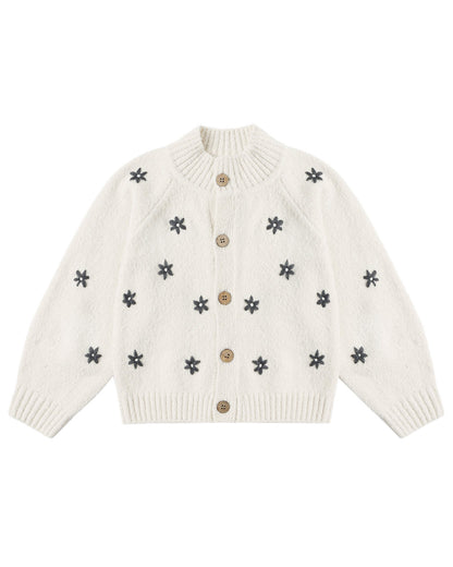 Womens Cheyenne Tulip Cardigan Midnight Daisies