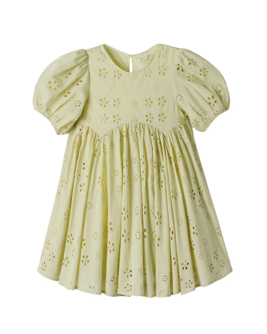 Citron Rose Dress Eyelet